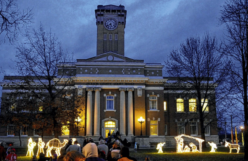 Brownstown, Ind. nativity scene